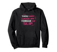 Funny Thou May Cause My Tongue To Slip Curse Words Sudadera con Capucha