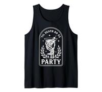 Funny Til Death Do Us Party Espeluznante Lindo Halloween Camiseta sin Mangas
