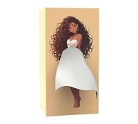Funny Tissue Box Cover, Short Skirt Girl Face Tissue Holder