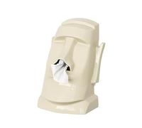 Funny Tissue Holder - Easter Island Statue Tissue Box | Creativee Headphone Stand and Tisue Organizer, uniquee Aesthetic Decoration for Home, Office, Bathroom Bedroom Kitchen, Living Room Tabletop
