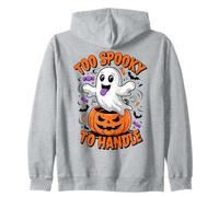 Funny To Spooky To Handle Cute Ghost Halloween Sudadera con Capucha