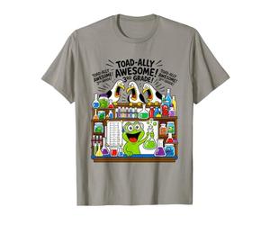 Funny Toad-ally Awesome Juego de Palabras de Rana de Tercer Grado 1er día de Escuela Camiseta