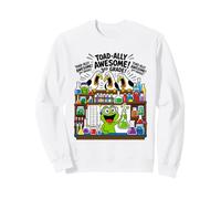 Funny Toad-ally Awesome Juego de Palabras de Rana de Tercer Grado 1er día de Escuela Sudadera