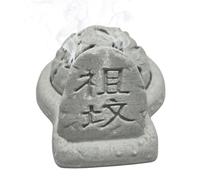 Funny Tomb Incense Burner Holder Good Luck Decorative Statue