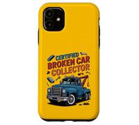 Funny Tow Truck Driver Certified Broken Car Collector Carcasa para iPhone 11