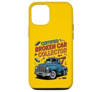 Funny Tow Truck Driver Certified Broken Car Collector Carcasa para iPhone 12/12 Pro