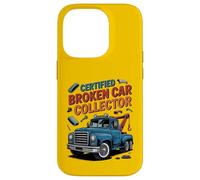Funny Tow Truck Driver Certified Broken Car Collector Carcasa para iPhone 14 Pro