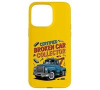 Funny Tow Truck Driver Certified Broken Car Collector Carcasa para iPhone 15 Pro MAX