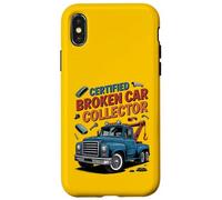 Funny Tow Truck Driver Certified Broken Car Collector Carcasa para iPhone X/XS