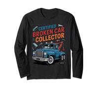 Funny Tow Truck Driver Certified Broken Car Collector Manga Larga