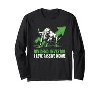 Funny Trader Dividendo Inversor Amor Pasivo Comercio de Ingresos Manga Larga