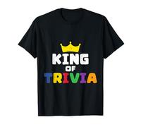 Funny Trivia King Trivia Night Anfitrión Quiz Juego Trivia Equipo Camiseta
