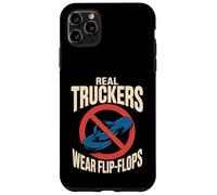 Funny Trucker Saying No Flip Flops Driver Pride Mujeres Hombres Carcasa para iPhone 11 Pro MAX