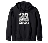 Funny Truckin´With The Woo Squat Sudadera con Capucha