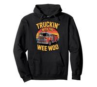 Funny Truckin´With The Woo Squat Sudadera con Capucha
