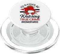 Funny True Crime Show Entusiasta Crimen Drama PopSockets PopGrip para MagSafe