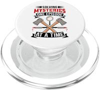 Funny True Crime Show Entusiasta Crimen Drama PopSockets PopGrip para MagSafe