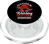 Funny True Crime Show Entusiasta Crimen Drama PopSockets PopGrip para MagSafe