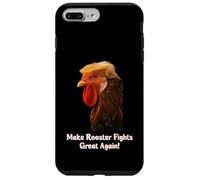 Funny Trump Meme Rooster Roosters Fight Farm Farmer Joke Carcasa para iPhone 7 Plus/8 Plus