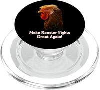 Funny Trump Meme Rooster Roosters Fight Farm Farmer Joke PopSockets PopGrip para MagSafe