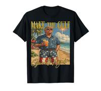 Funny TrumpTee "Make The Gulf Great Again" Vintage Gulf Camiseta