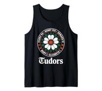 Funny Tudor Kings, Reinas Monarcas de la Historia Inglesa Rosa Camiseta sin Mangas