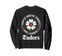 Funny Tudor Kings, Reinas Monarcas de la Historia Inglesa Rosa Sudadera