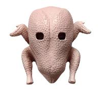 Funny Turkey Latex - Halloween & Thanksgiving Roast Bird Costume Headw