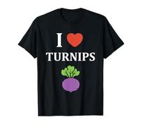 Funny Turnip food minimalist simple i love Turnips Camiseta