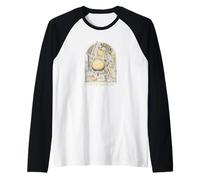 Funny T'was The Carbs M Lord Medieval Knight Fat Frog Camiseta Manga Raglan
