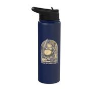 Funny T'was The Carbs M Lord Medieval Knight Fat Frog Stainless Steel Insulated Water Bottle