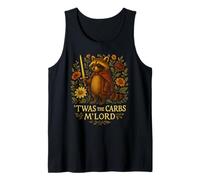 Funny TWAS The Carbs M' Lord Raccoon Cottagecore Sarcasmo Camiseta sin Mangas