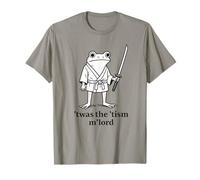 Funny T'was the 'Tism M'Lord Caballero Medieval Funny Frog Camiseta