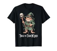 Funny 'TWAS The 'Tism M'Lord Funny Wizard Frog Witch Humor Camiseta