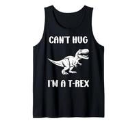 Funny tyrannosaurus dinosaur quote can't hug i'm a t-rex Camiseta sin Mangas