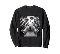 Funny UFO Encuentro Hamster Selfie Sudadera