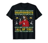 Funny Ugly Christmas Jesus Disappointments All of You Camiseta
