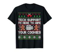 Funny Ugly Christmas Tech Support Computer Programmer Camiseta