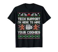Funny Ugly Christmas Tech Support Computer Programmer Camiseta