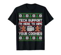 Funny Ugly Christmas Tech Support Computer Programmer Camiseta