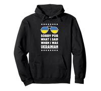 Funny Ukrainian Joke Proud Ukrainian Pride Ukraine Flag Sudadera con Capucha