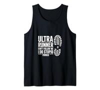 Funny Ultra Runner No me sigas, Hago Cosas estúpidas Camiseta sin Mangas