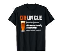 Funny Uncle Druncle Definition Like A Normal Uncle Camiseta