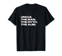 Funny Uncle - The Man, The Myth, The Alibi Camiseta