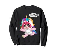 Funny Unicorn - Personaje Principal de Anime Energy Crazy Kid Girls Sudadera