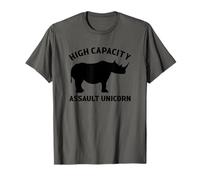 Funny Unicorn Rhino - Unicornio de Asalto de Alta Capacidad Camiseta