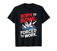 Funny USA Forced To Work Bowling Camiseta