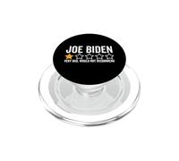 Funny USA Joe Biden 1 Estrella Muy Mal no recomendaría PopSockets PopGrip para MagSafe