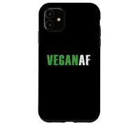 Funny Vegan AF Plant Based Vegetarian Keto Organic Diet Carcasa para iPhone 11