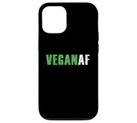 Funny Vegan AF Plant Based Vegetarian Keto Organic Diet Carcasa para iPhone 12/12 Pro